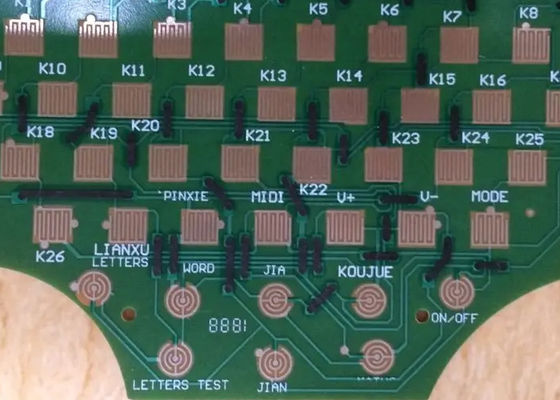 cartes électronique flexibles rigides à simple face de processus de fabrication de la carte PCB 4mil pour des amateurs