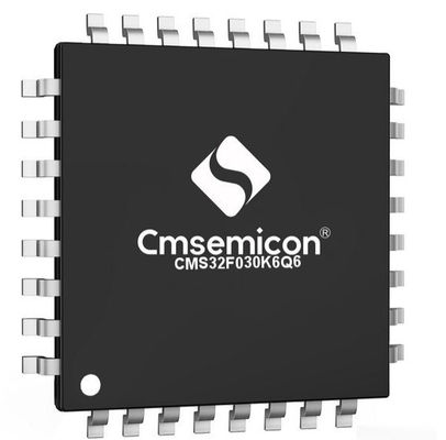 CMS32F030K6Q6 IC CHIP Flash MCU a fortement intégré une solution de thermostat d'arrêt