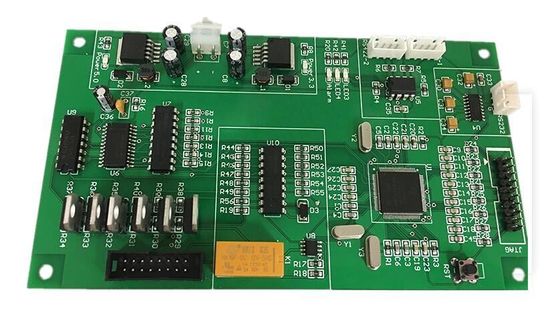 Assemblage de PCB SMT haut/bas avec 1OZ de cuivre couleur verte/rouge 4 mil espacement